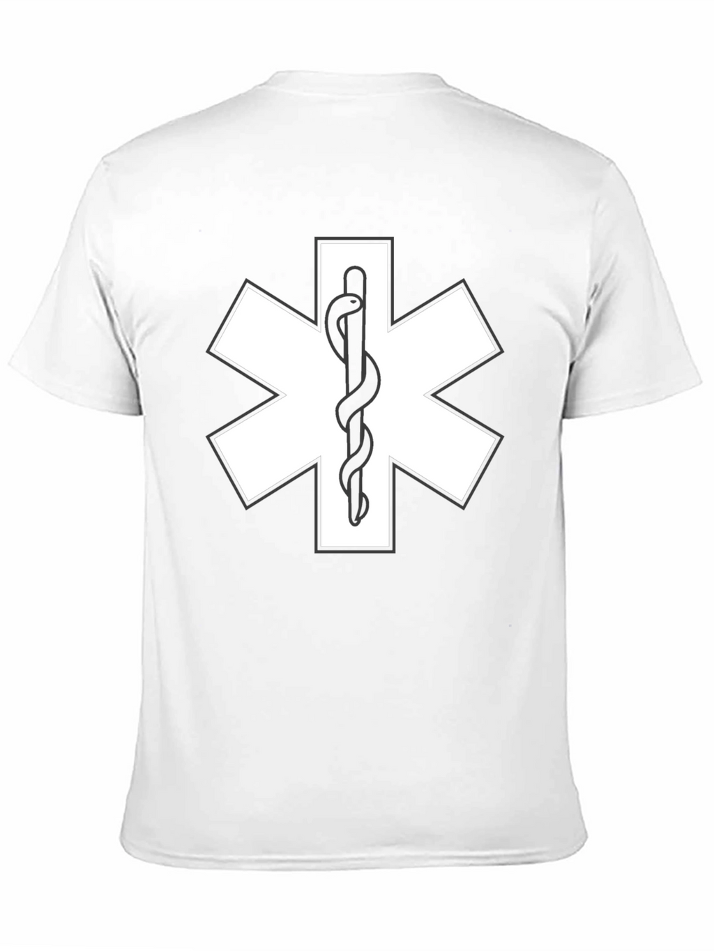 EMS Star of Life Black T-Shirt