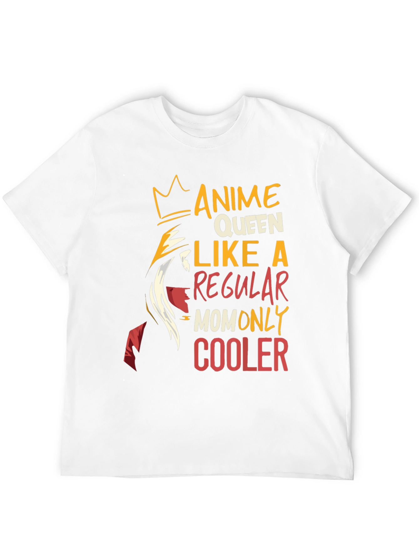 Anime Queen Mom T-Shirt - Cool Graphic Tee