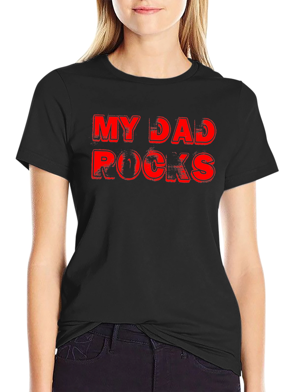 My Dad Rocks T-Shirt - Graphic Tee
