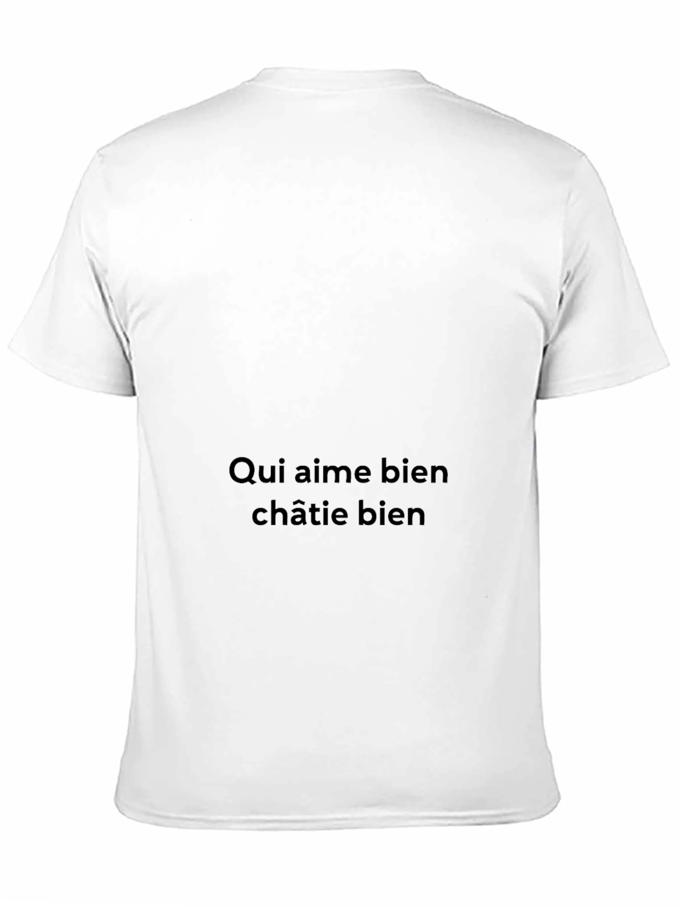 Qui Aime Bien Châtie Bien - Black T-Shirt