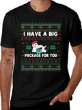 Funny Christmas Big Package T-Shirt
