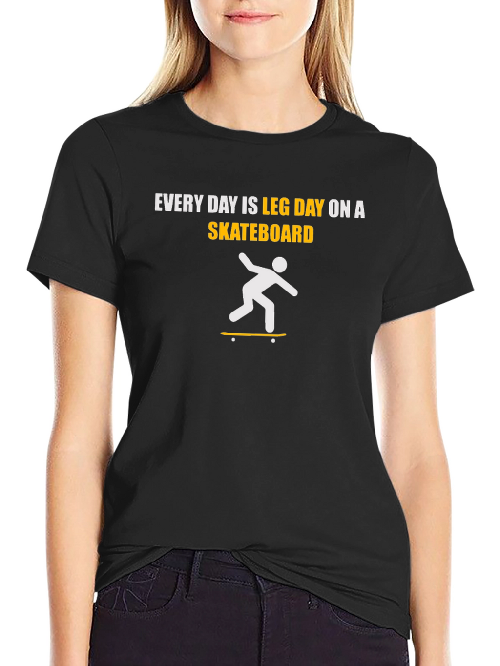Leg Day Skateboard T-Shirt