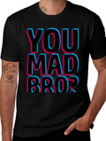 You Mad Bro? Graphic T-Shirt - Black