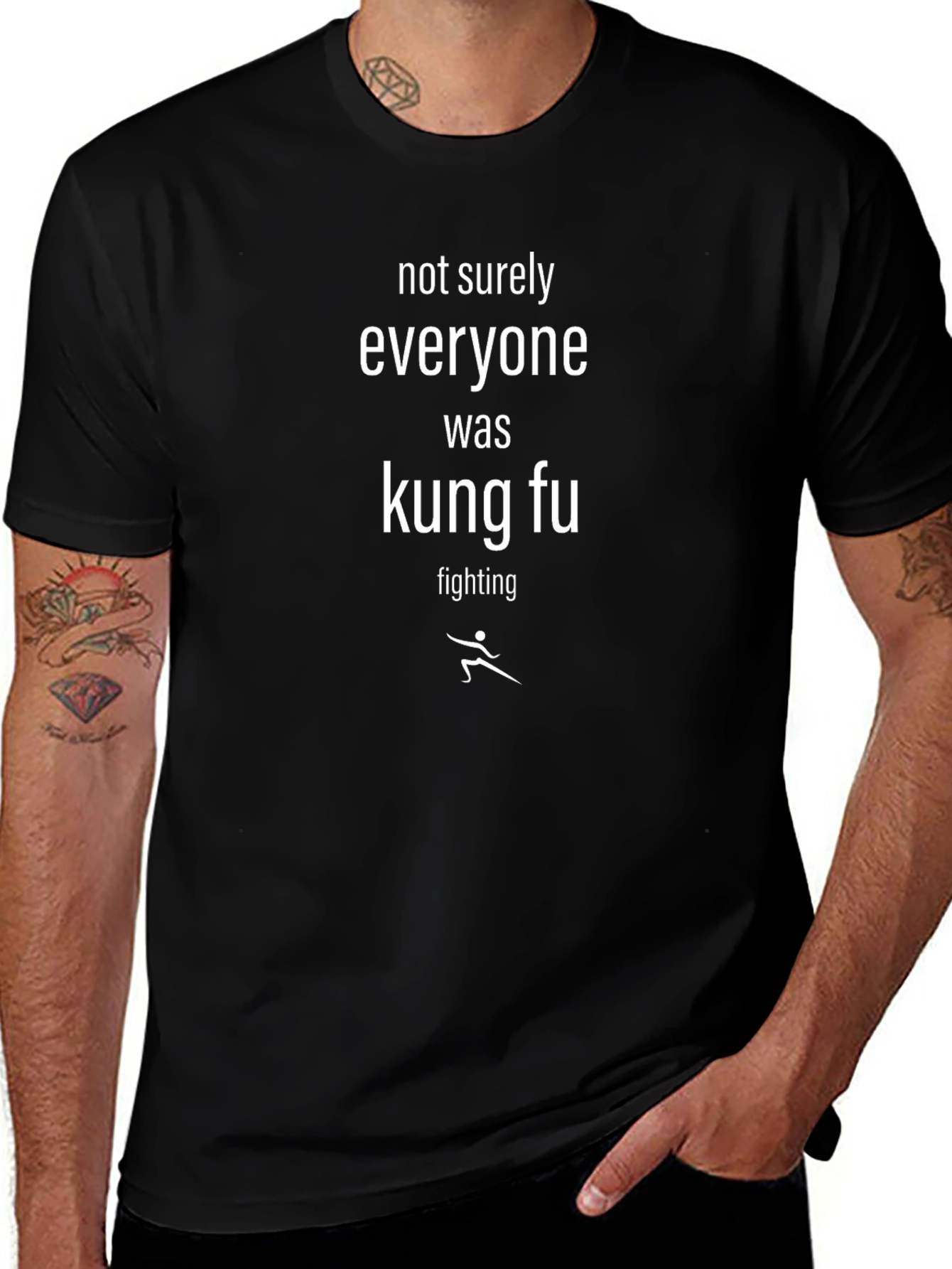 Kung Fu Fighting T-Shirt Funny Slogan Tee