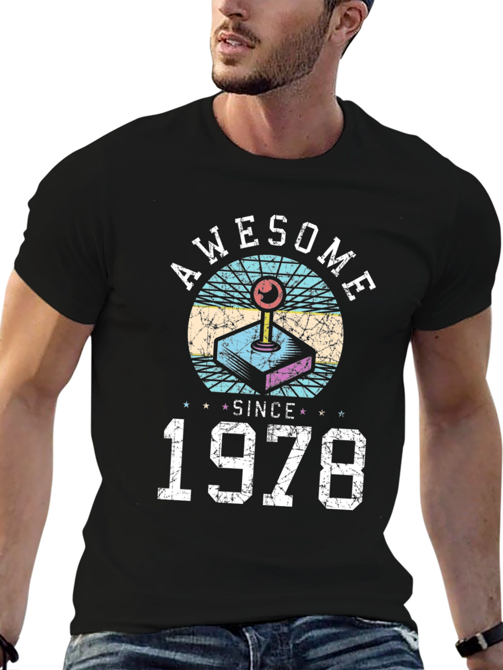 Awesome Since 1978 Retro Gamer T-Shirt