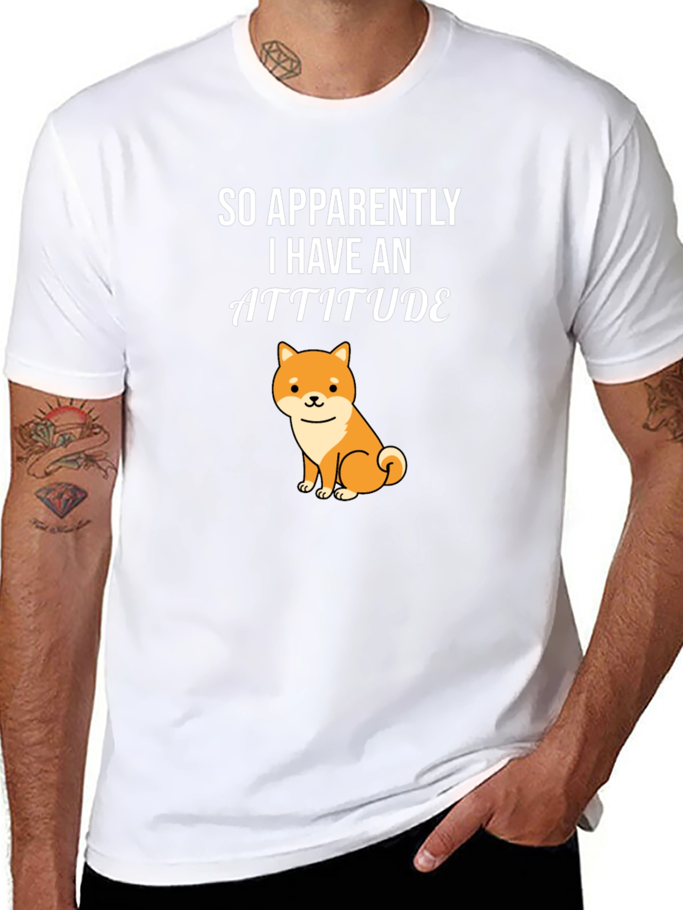 Attitude Shiba Inu T-Shirt - Funny Dog Lover Tee