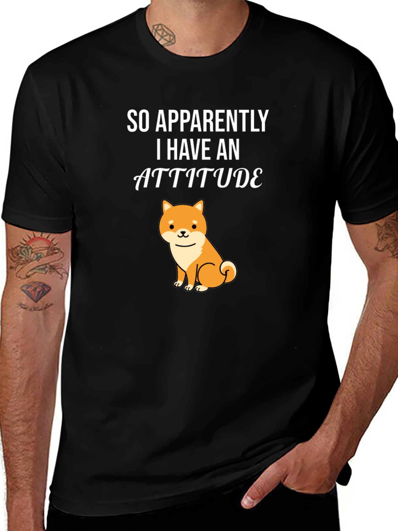 Attitude Shiba Inu T-Shirt - Funny Dog Lover Tee