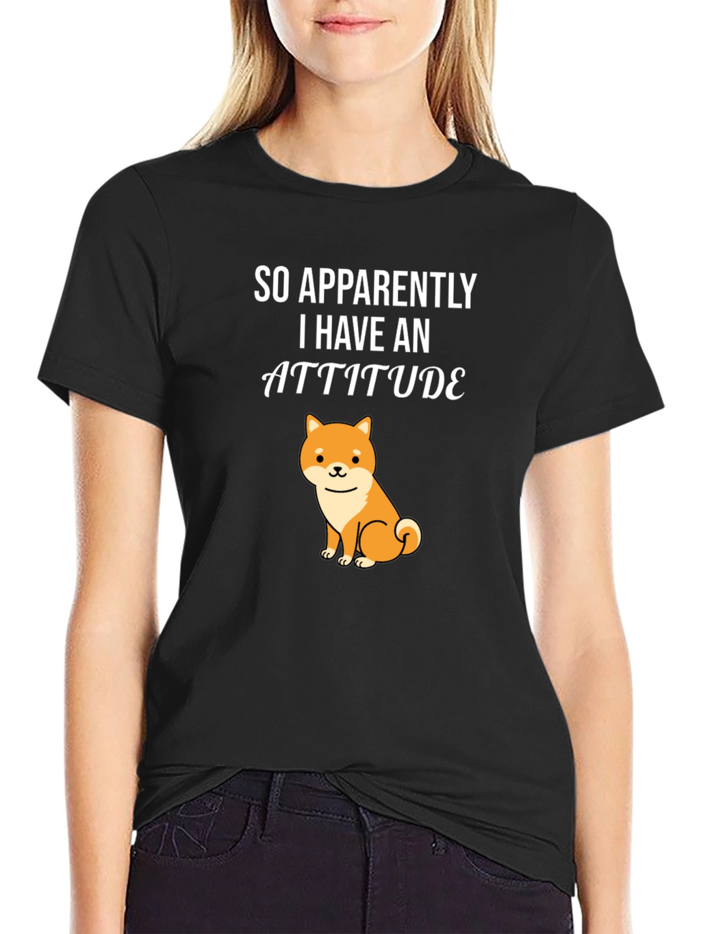 Attitude Shiba Inu T-Shirt - Funny Dog Lover Tee