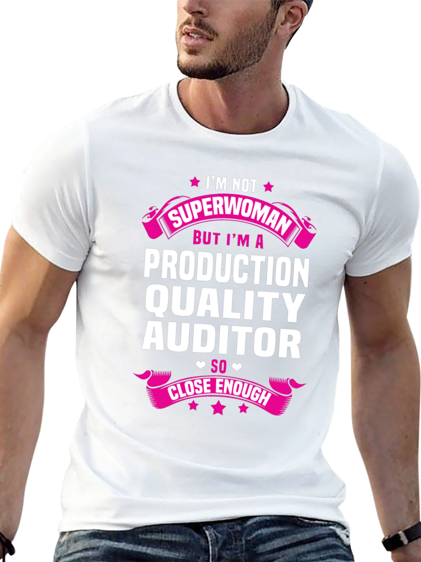 Production Quality Auditor T-Shirt - Superwoman Alternative