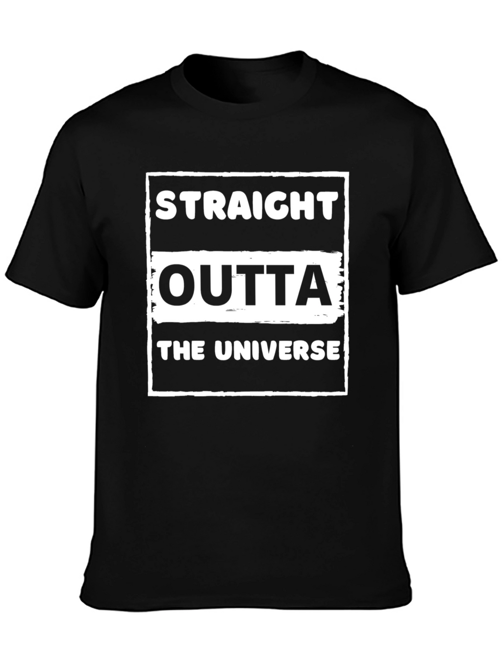 Straight Outta The Universe Graphic T-Shirt