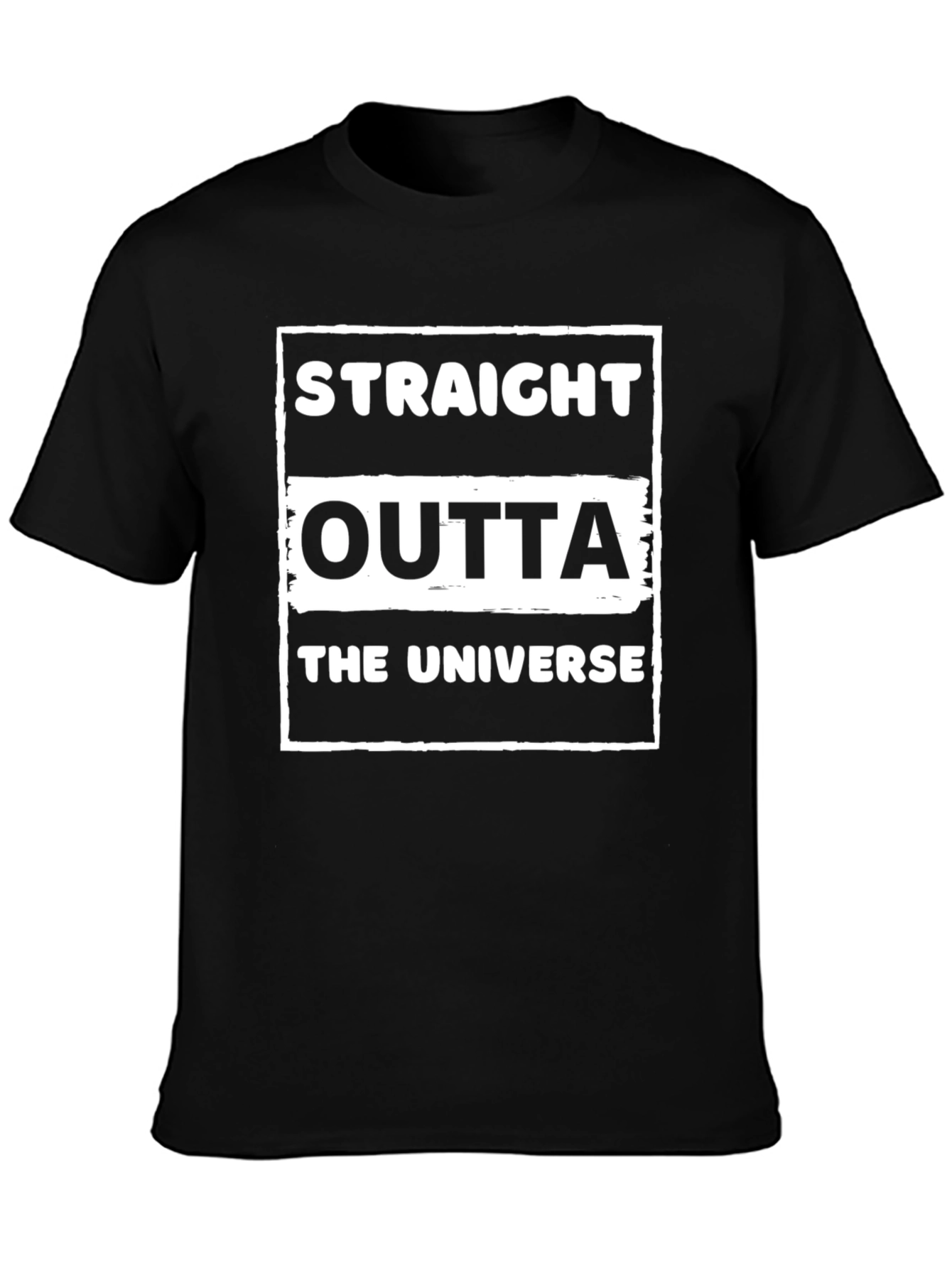 Straight Outta The Universe Graphic T-Shirt
