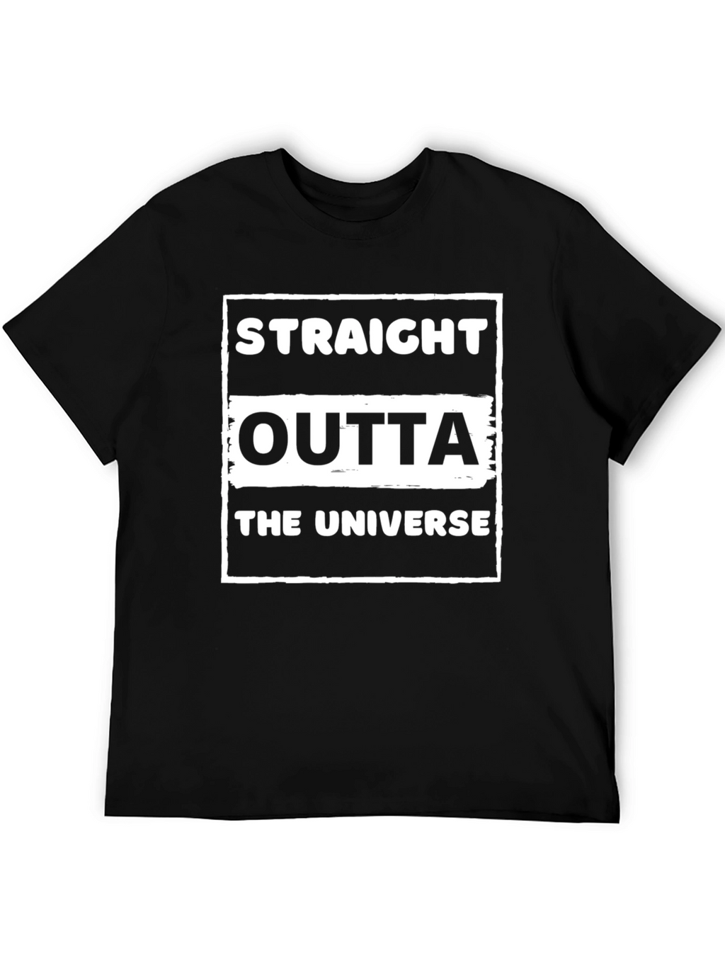 Straight Outta The Universe Graphic T-Shirt