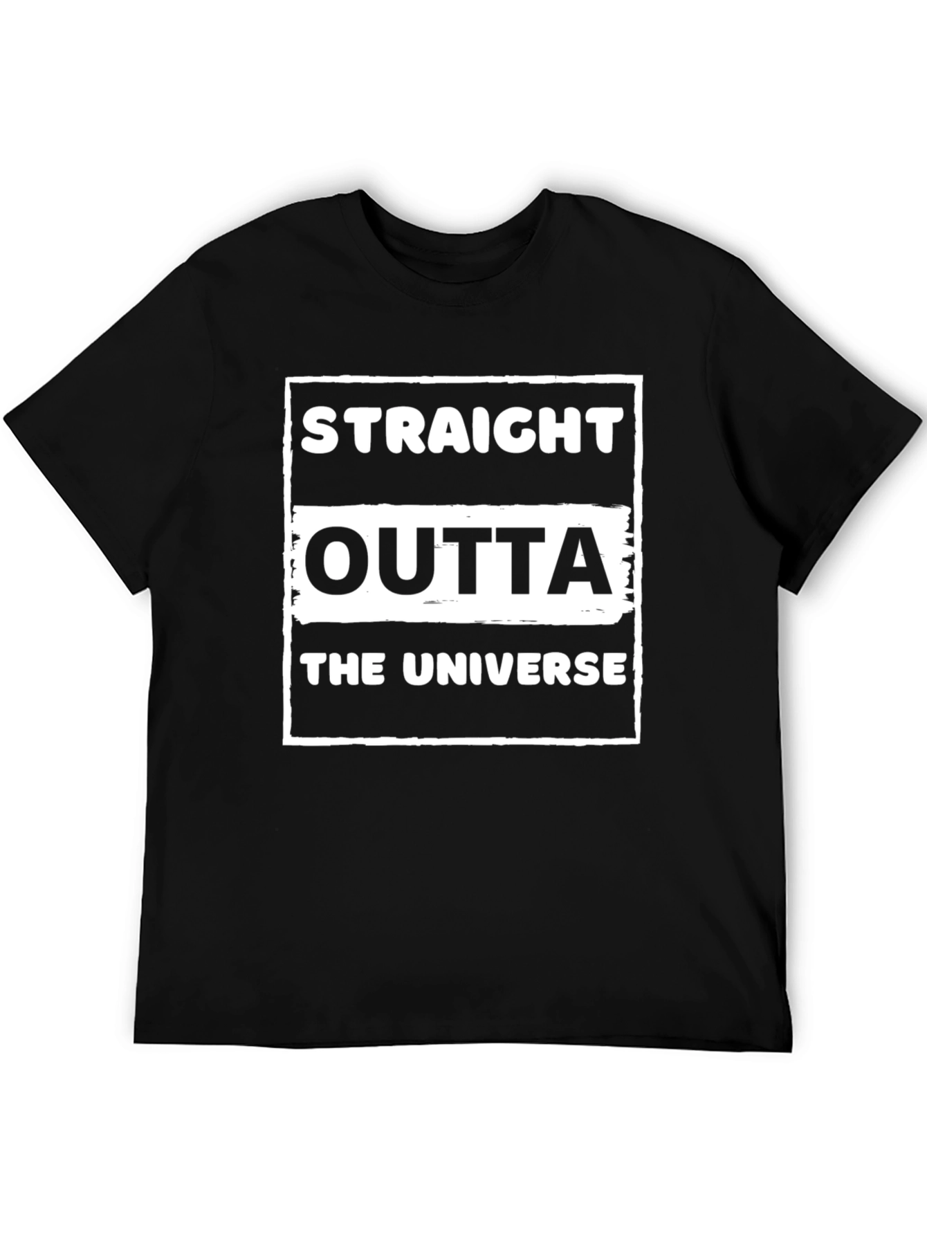 Straight Outta The Universe Graphic T-Shirt