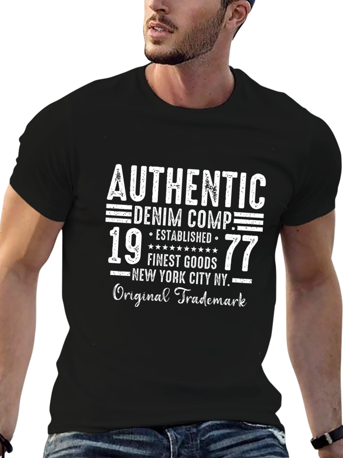 Authentic Denim Comp. 1977 T-Shirt