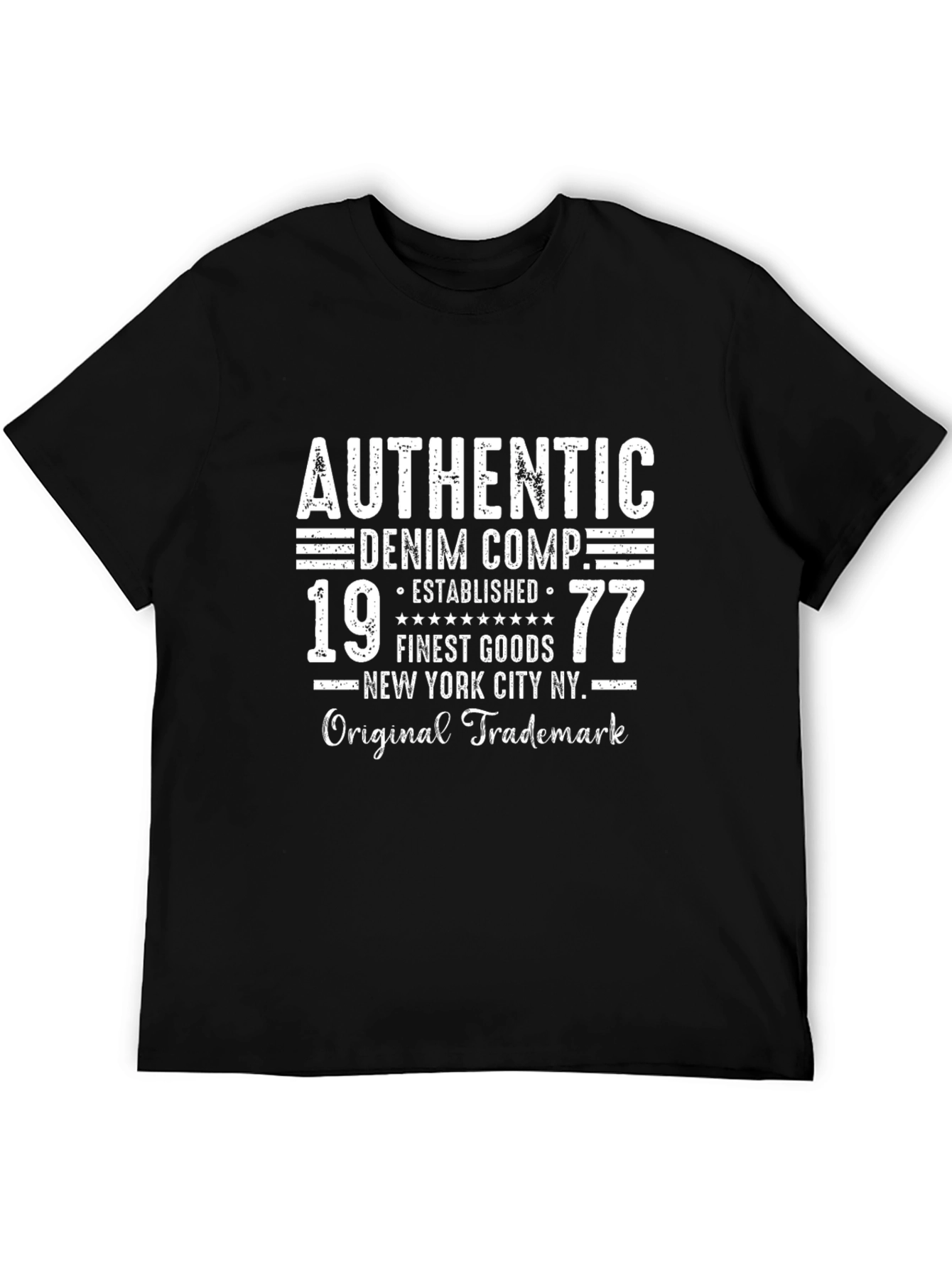 Authentic Denim Comp. 1977 T-Shirt