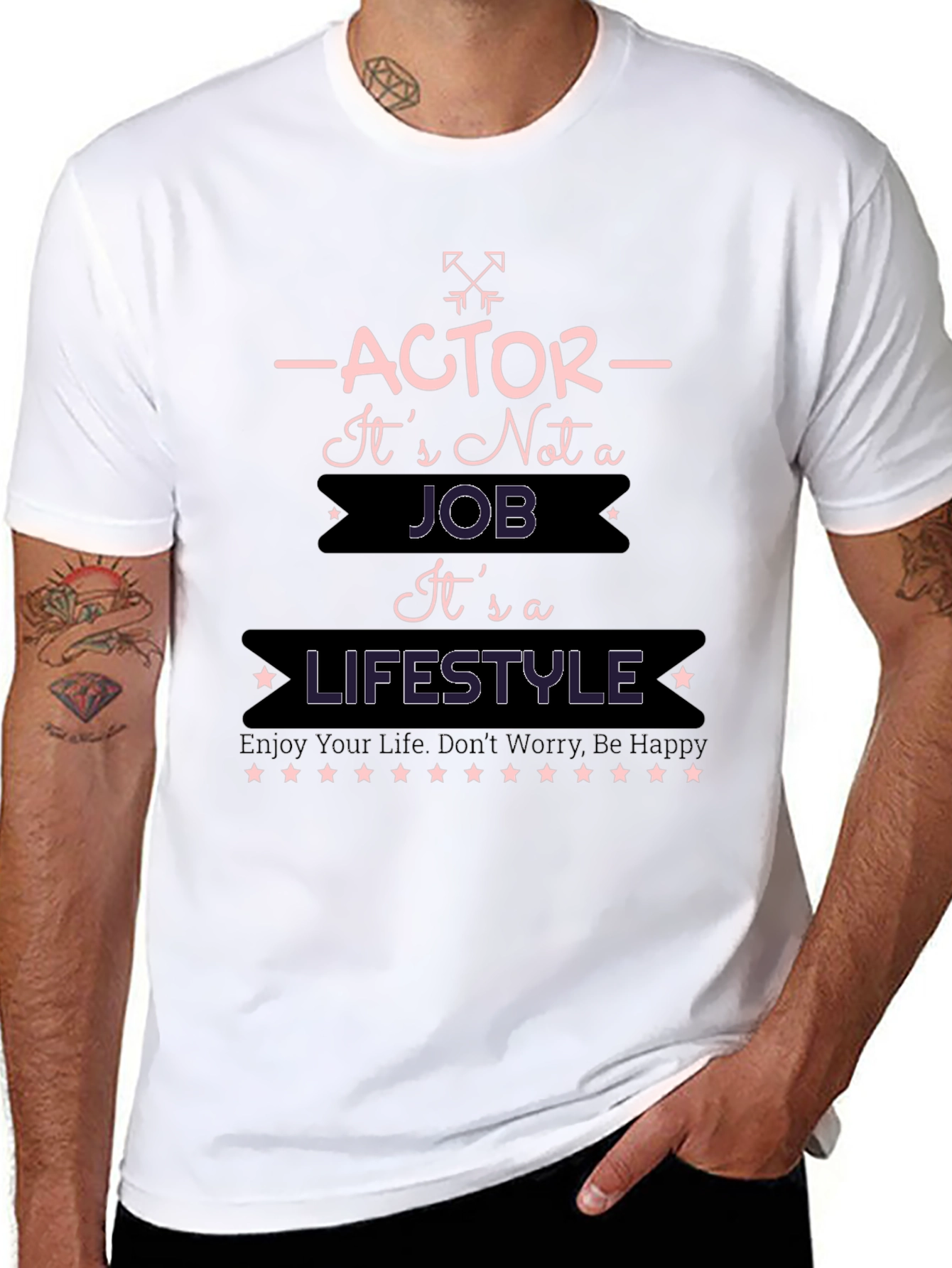 Actor Lifestyle Graphic T-Shirt