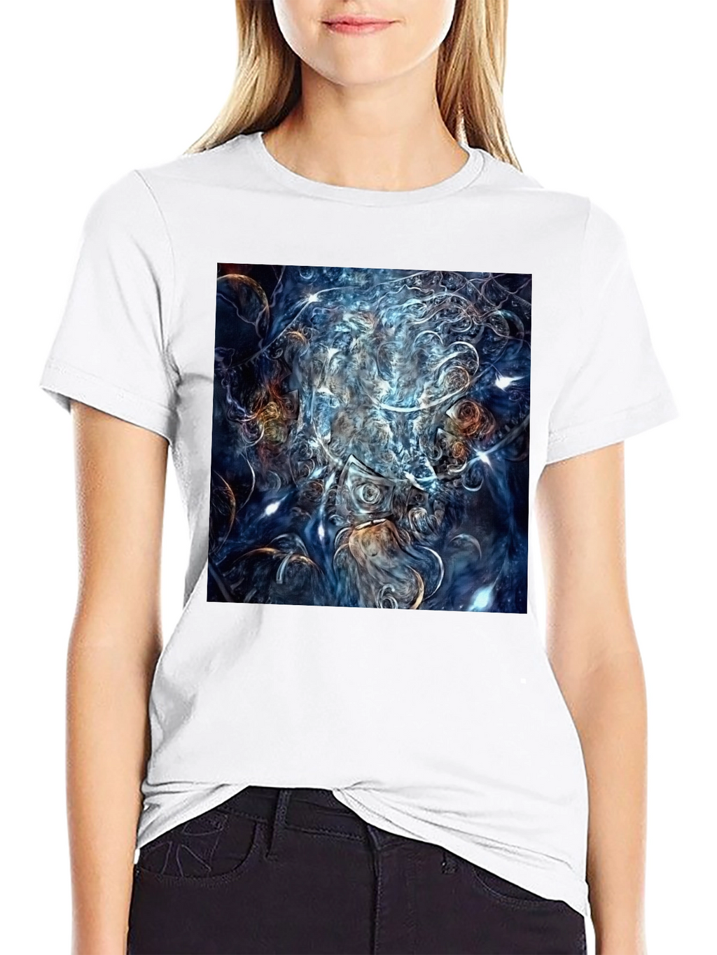 Abstract Art Graphic Tee - Unique Design Shirt