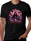Hellraiser Graphic Print Black T-Shirt