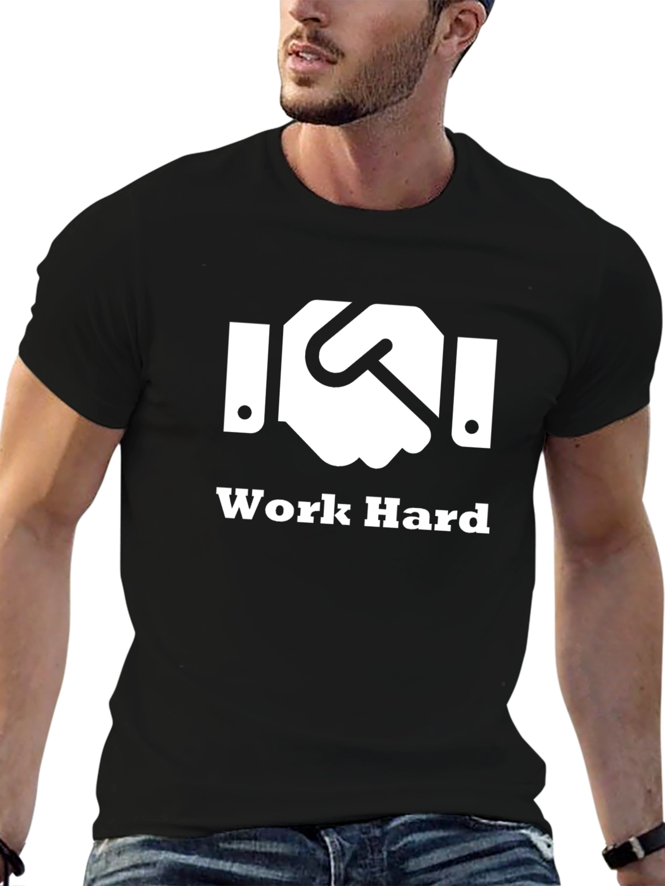 Work Hard Graphic Tee
