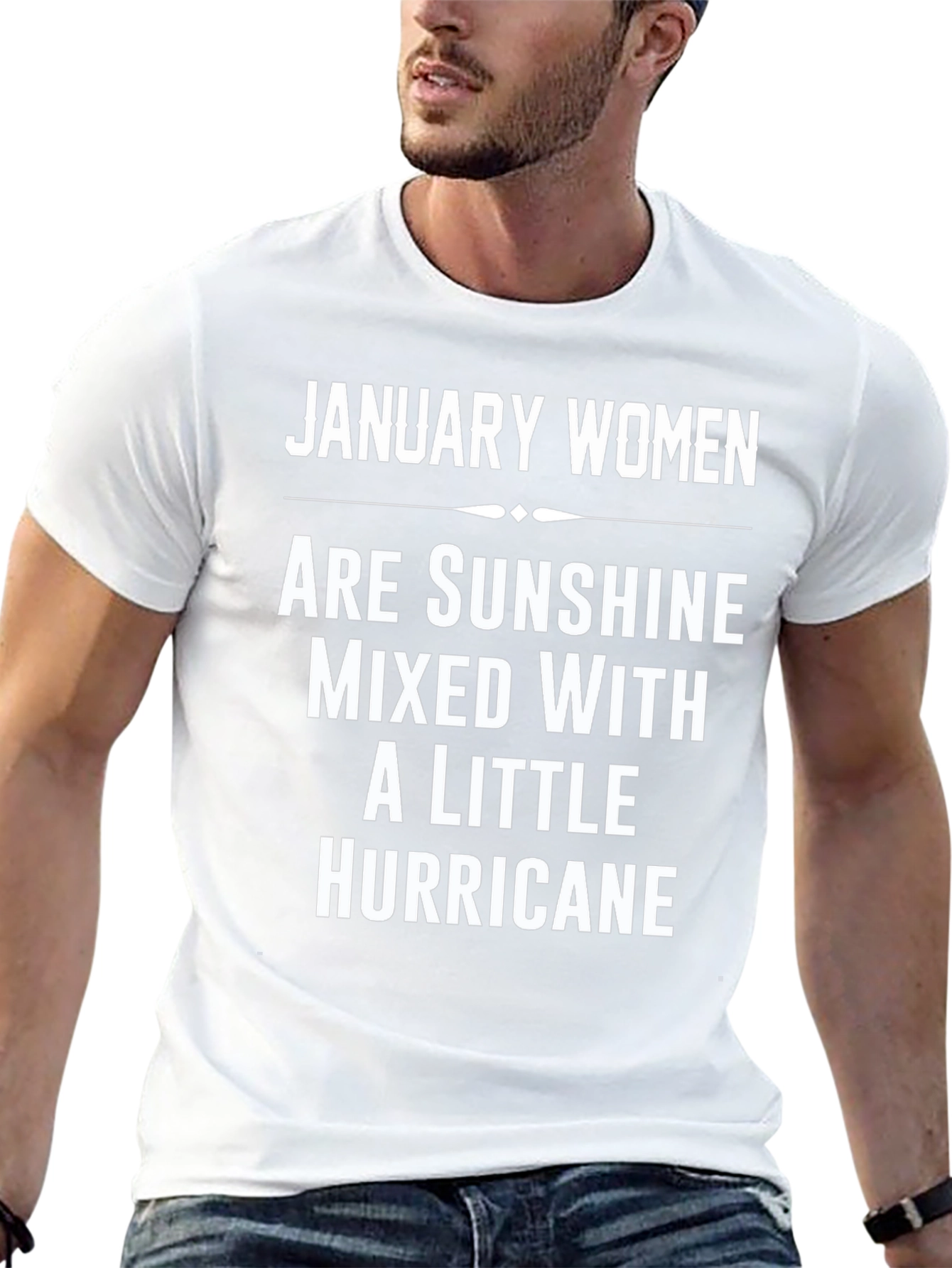 January Women Sunshine Hurricane Graphic Tee