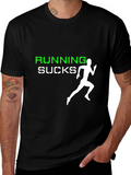 Running Sucks Graphic Tee -  Funny Runners T-Shirt
