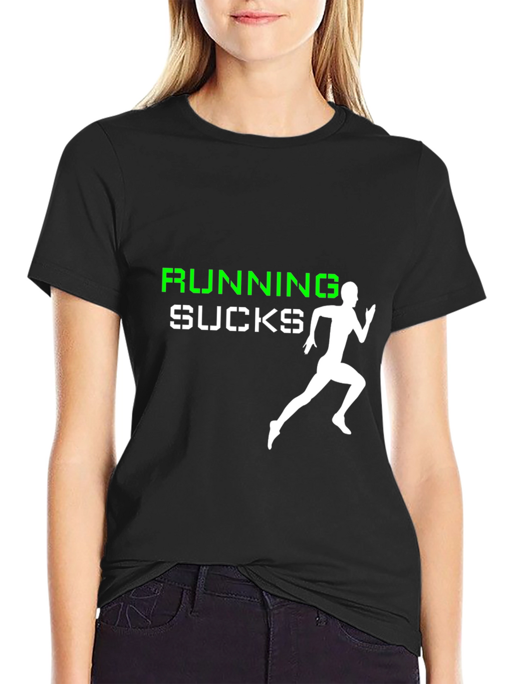 Running Sucks Graphic Tee -  Funny Runners T-Shirt
