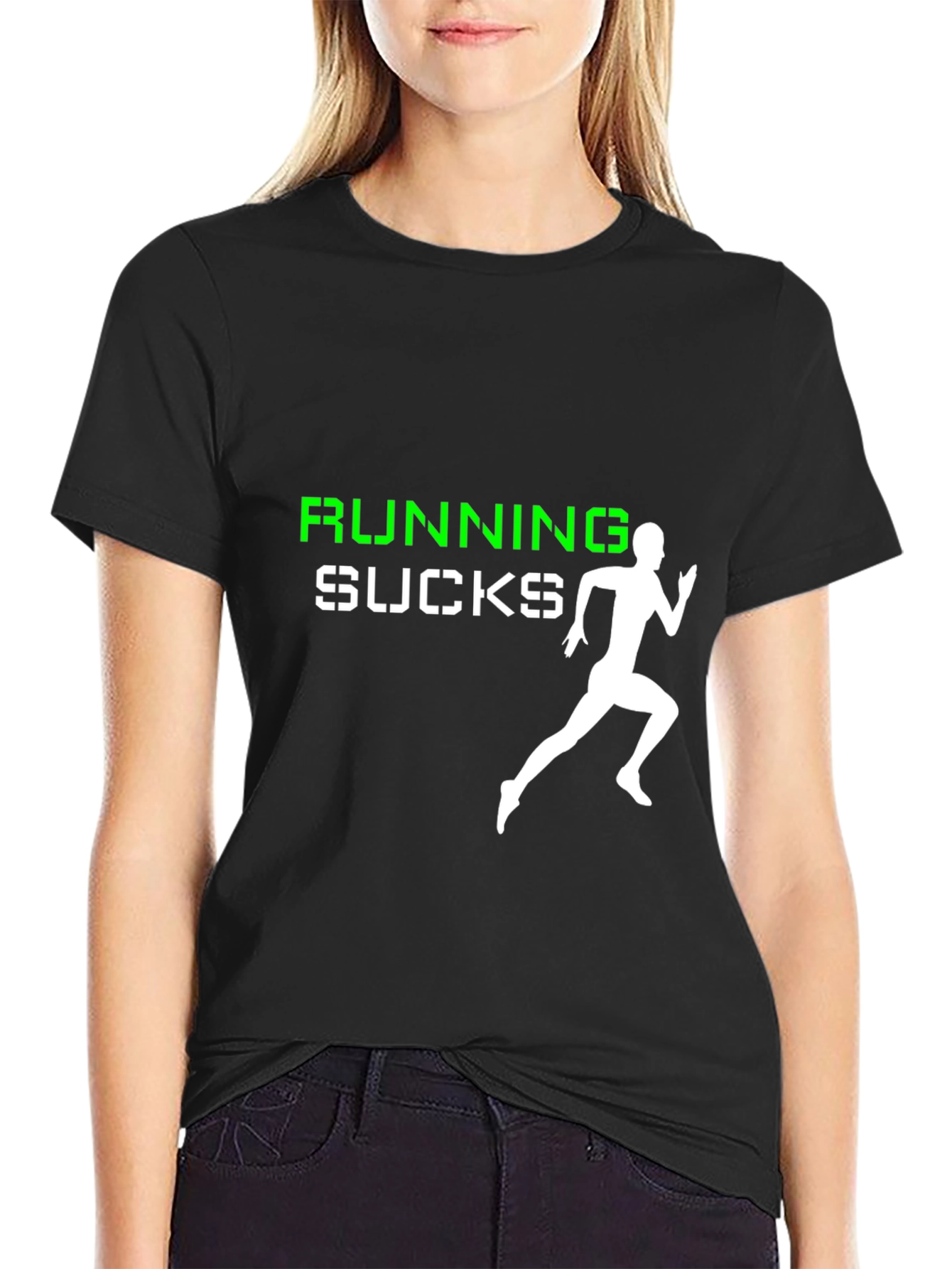 Running Sucks Graphic Tee -  Funny Runners T-Shirt