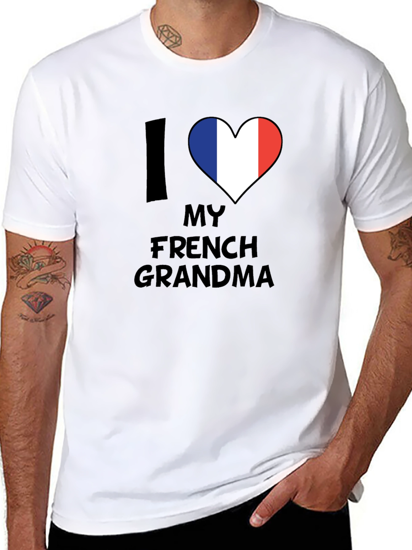 I Love My French Grandma T-Shirt