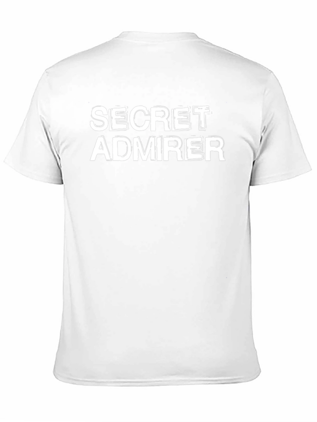 Secret Admirer Graphic Tee - Black Cotton Casual Shirt