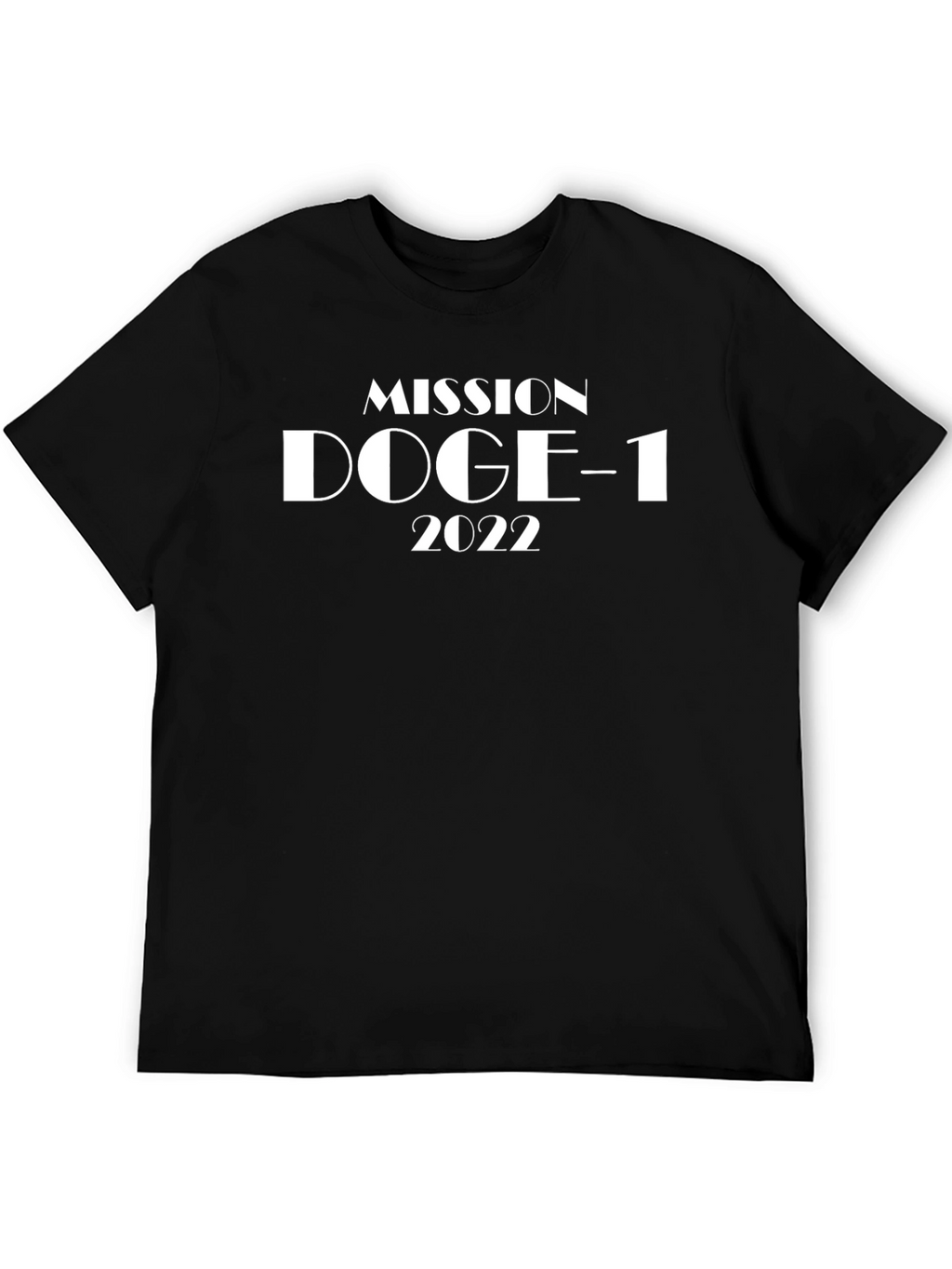Mission DOGE-1 2022 T-Shirt Black