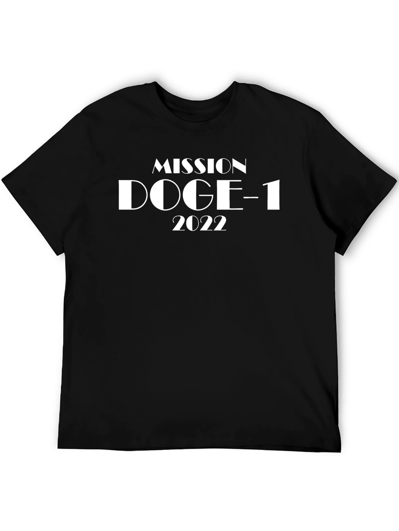 Mission DOGE-1 2022 T-Shirt Black