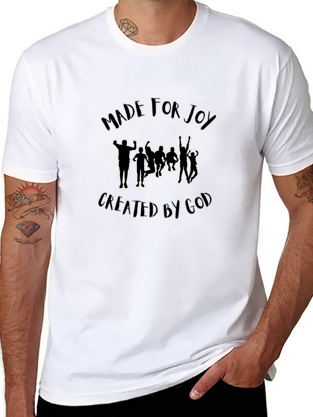 Made For Joy T-Shirt - Christian Graphic Tee