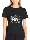 RN Nurse Graphic T-Shirt - Registered Nurse Apparel