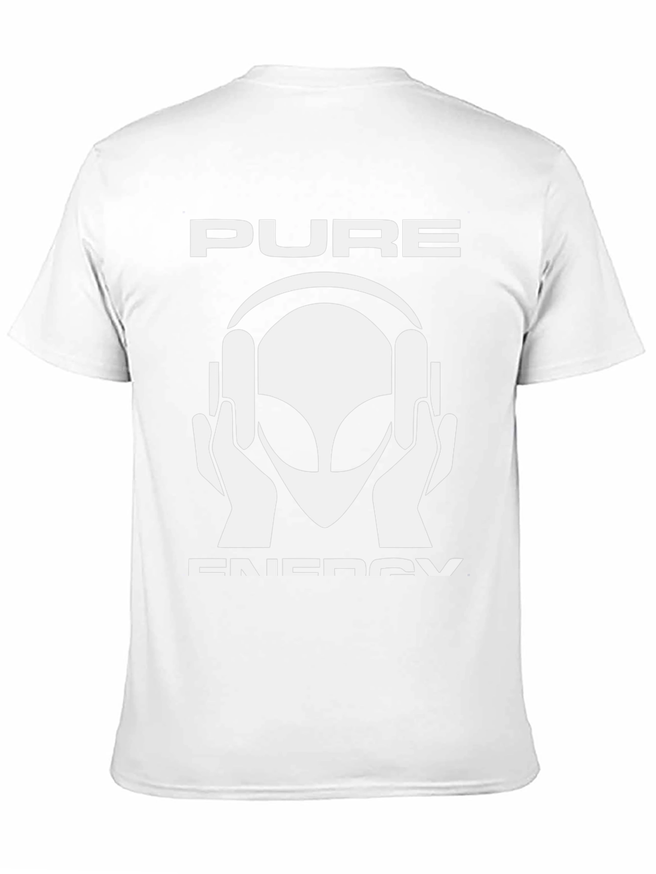 Pure Energy Alien DJ Black T-Shirt