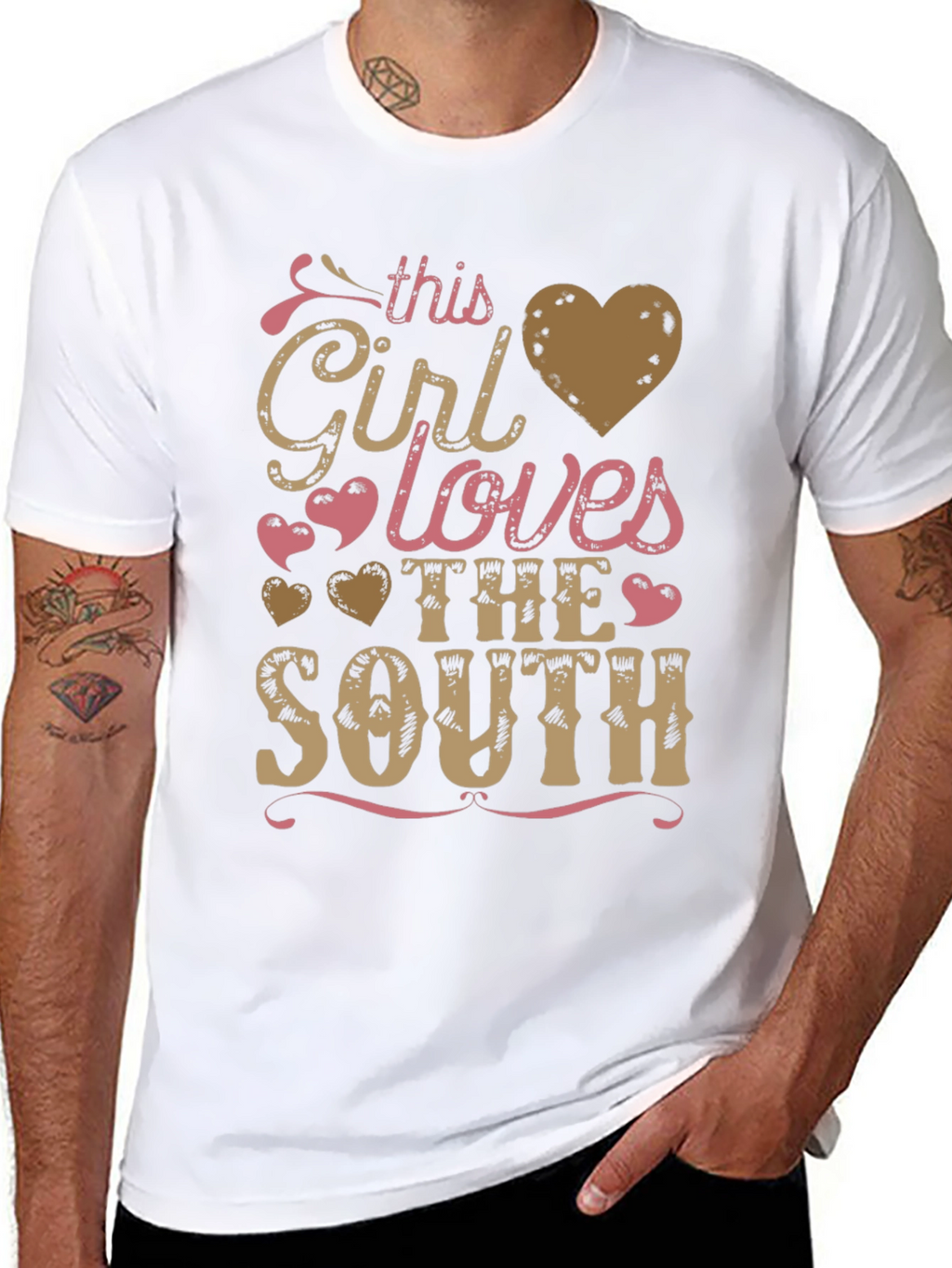 Southern Girl T-Shirt - This Girl Loves The South