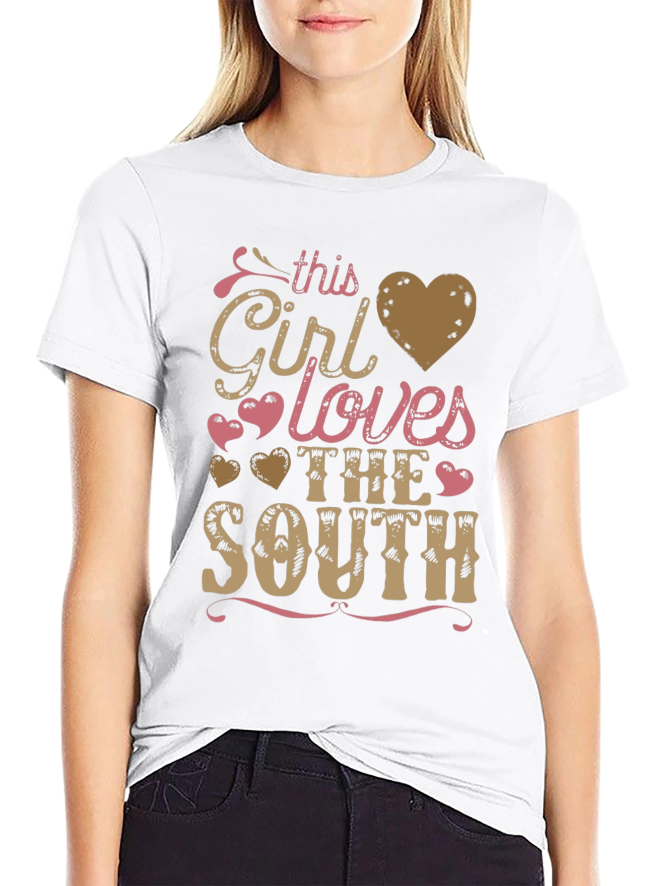 Southern Girl T-Shirt - This Girl Loves The South