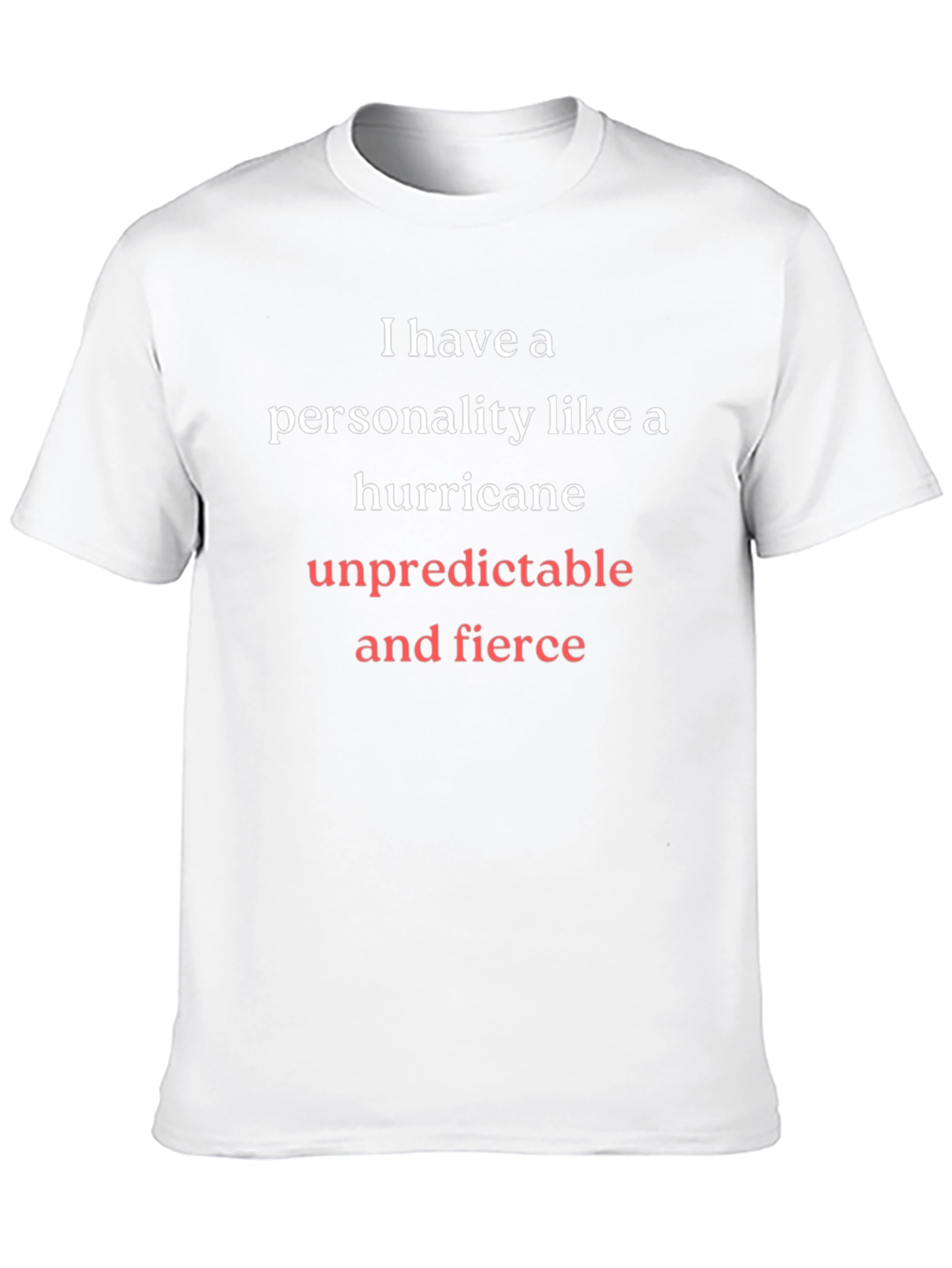 Hurricane Personality Graphic T-Shirt