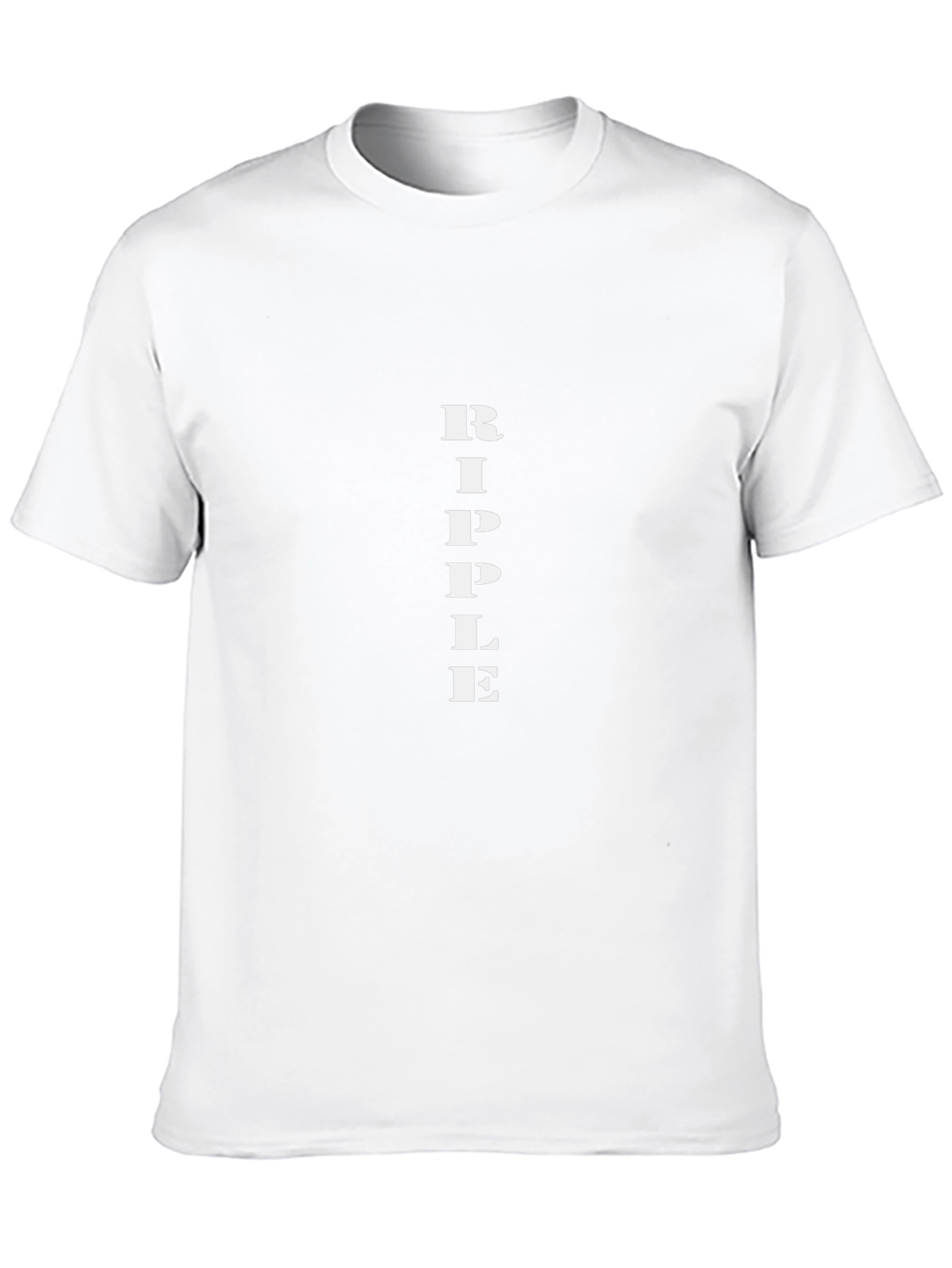 Ripple Tee - Classic Black Cotton