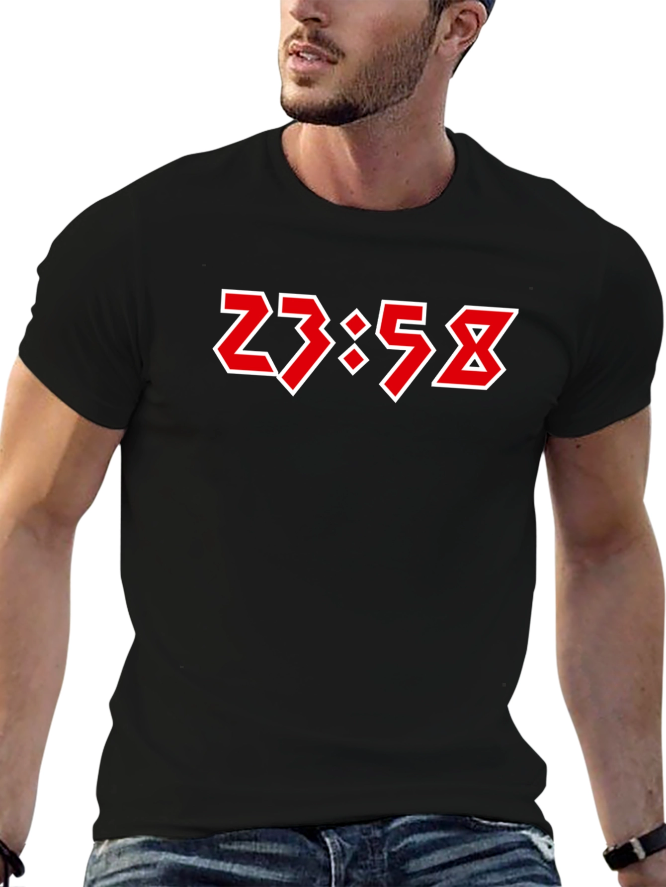 23:58 Graphic T-Shirt - Edgy Style