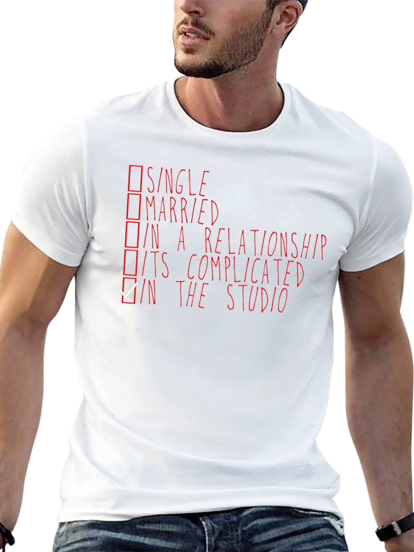 In The Studio T-Shirt Funny Musician Tee