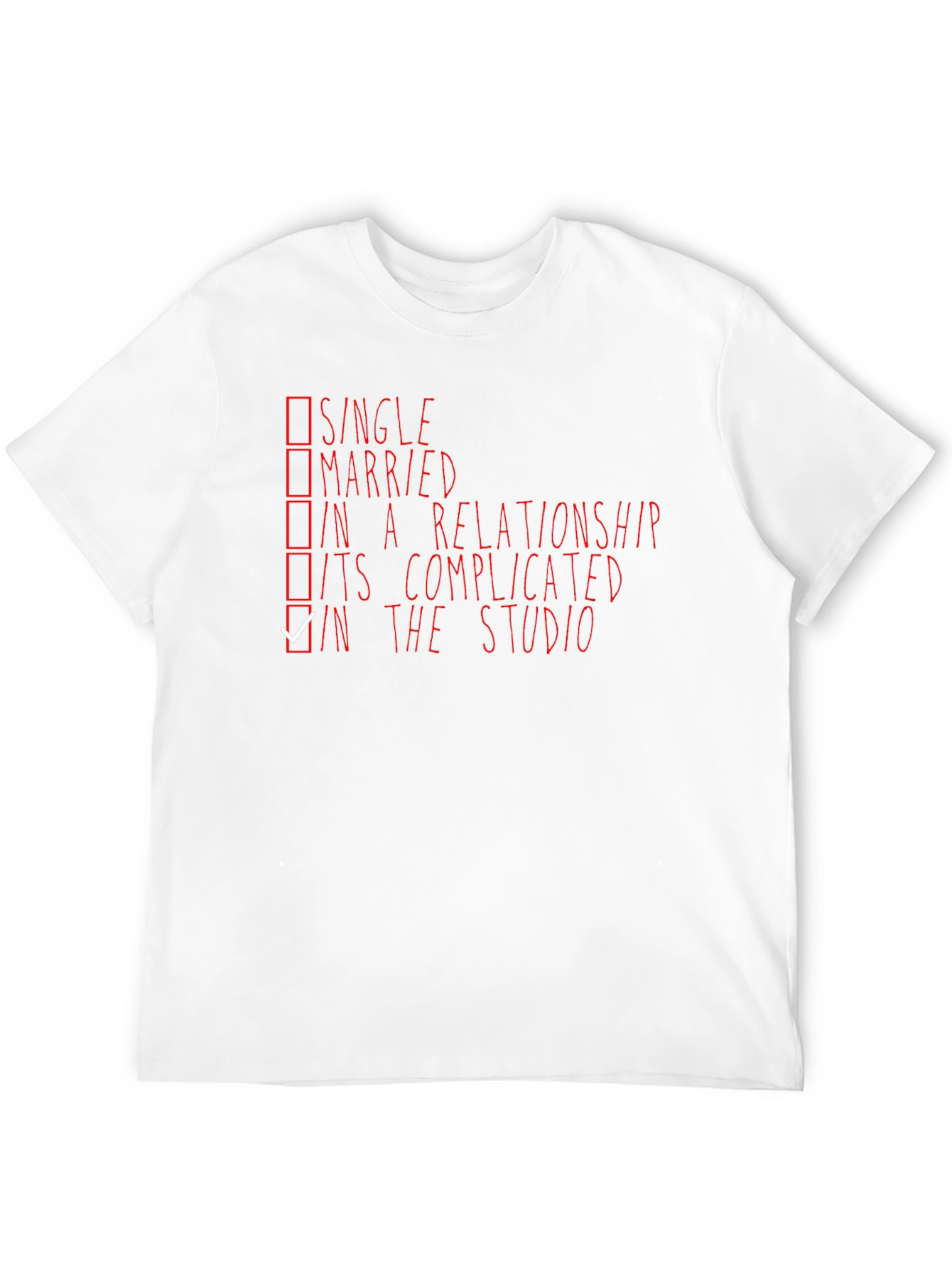 In The Studio T-Shirt Funny Musician Tee