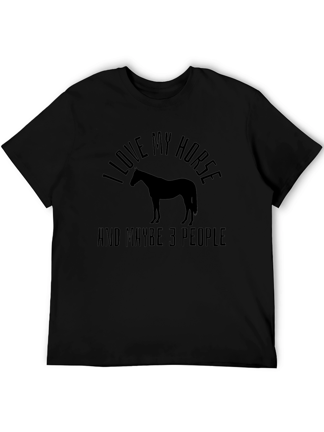 I Love My Horse T-Shirt - Novelty Animal Tee