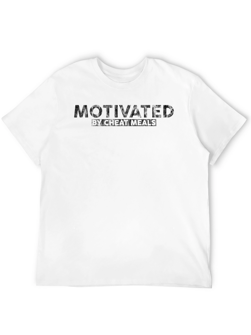 Motivated by Cheat Meals Black T-Shirt