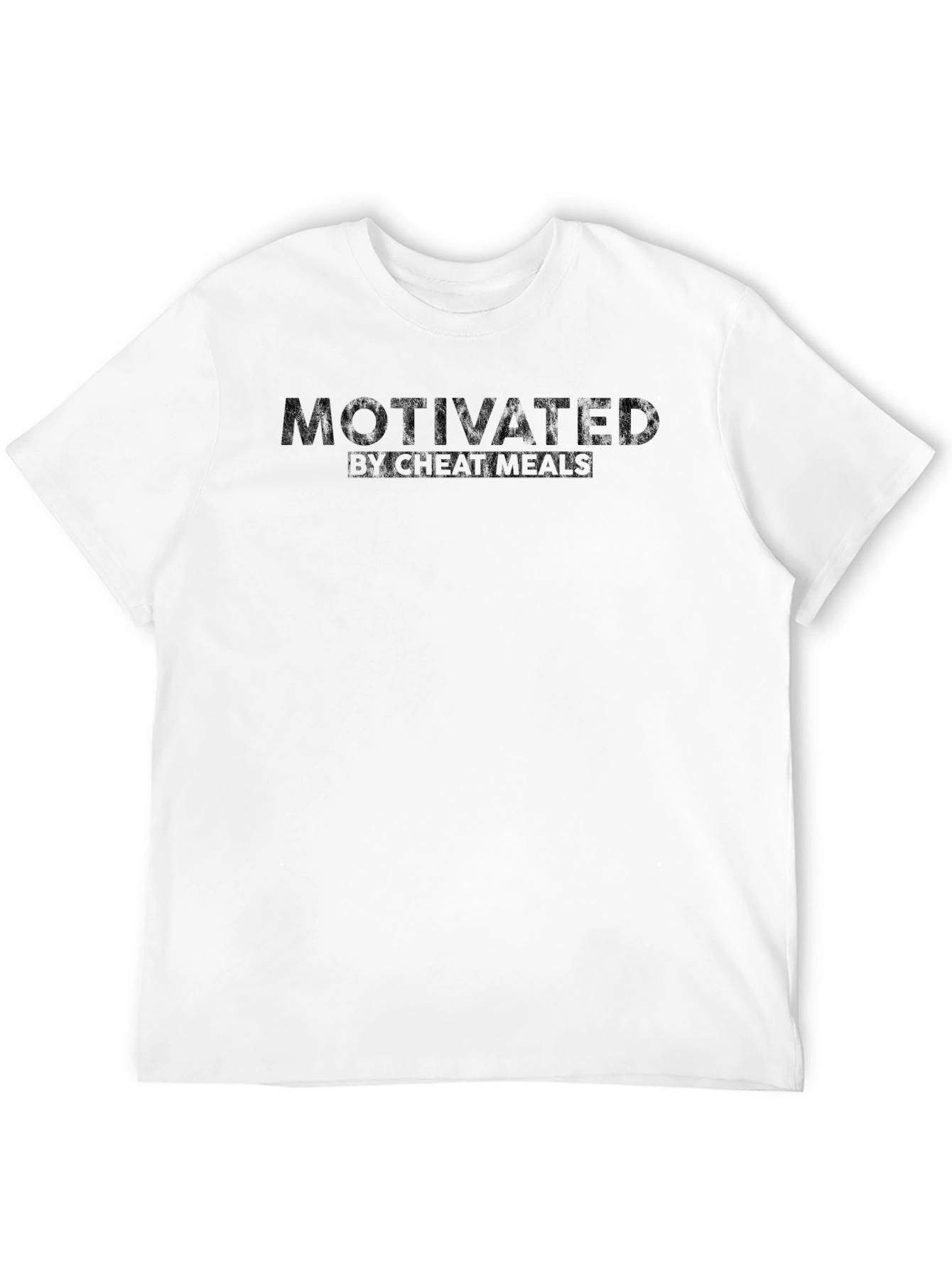 Motivated by Cheat Meals Black T-Shirt