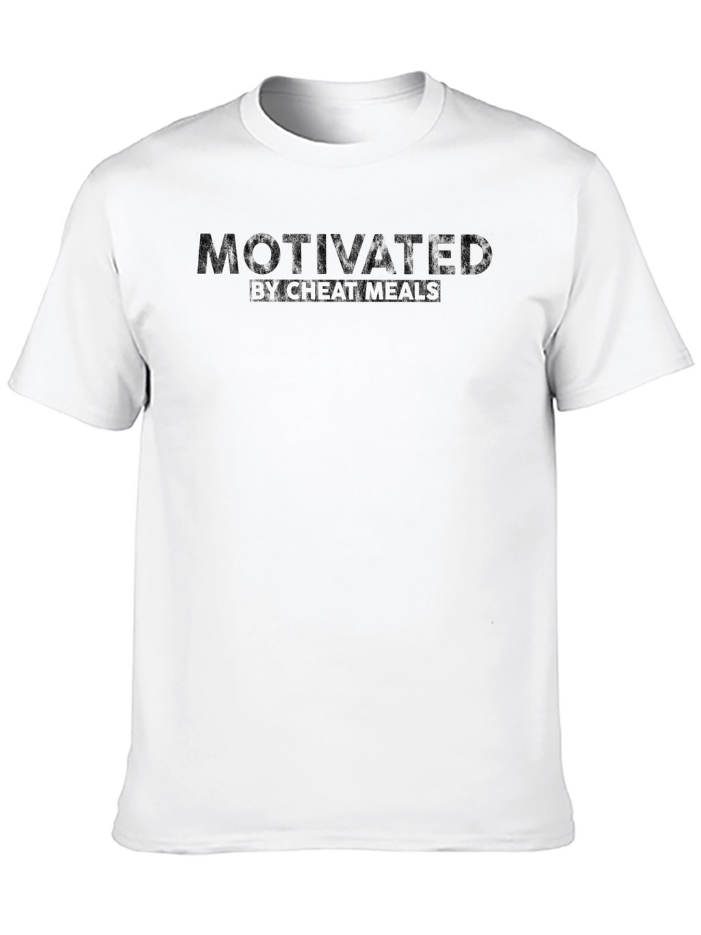 Motivated by Cheat Meals Black T-Shirt