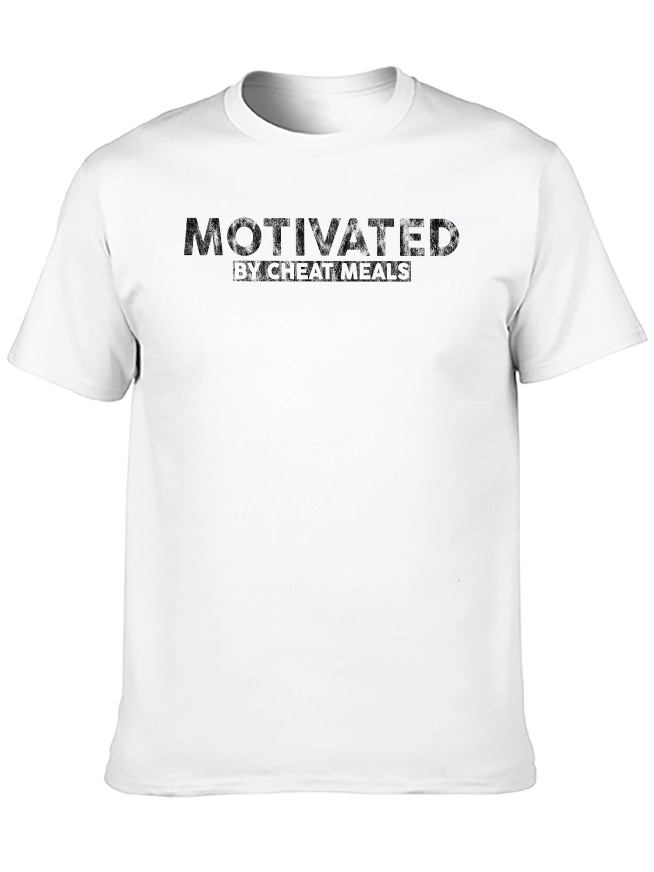 Motivated by Cheat Meals Black T-Shirt
