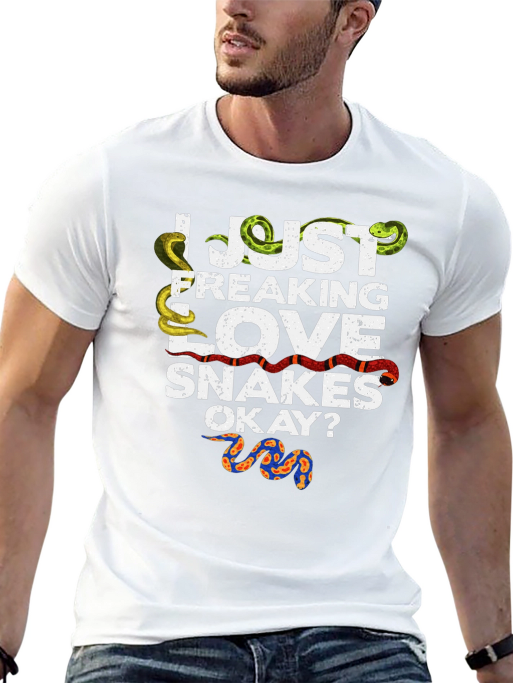 I Just Freaking Love Snakes T-Shirt