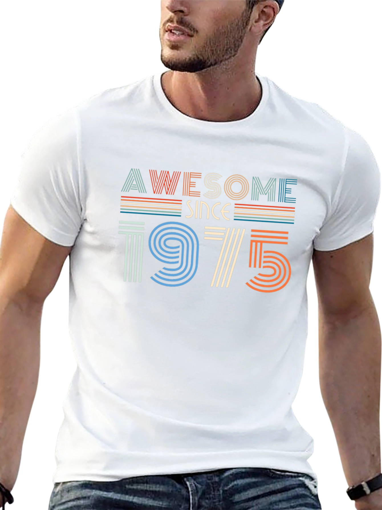 Awesome Since 1975 Graphic Tee
