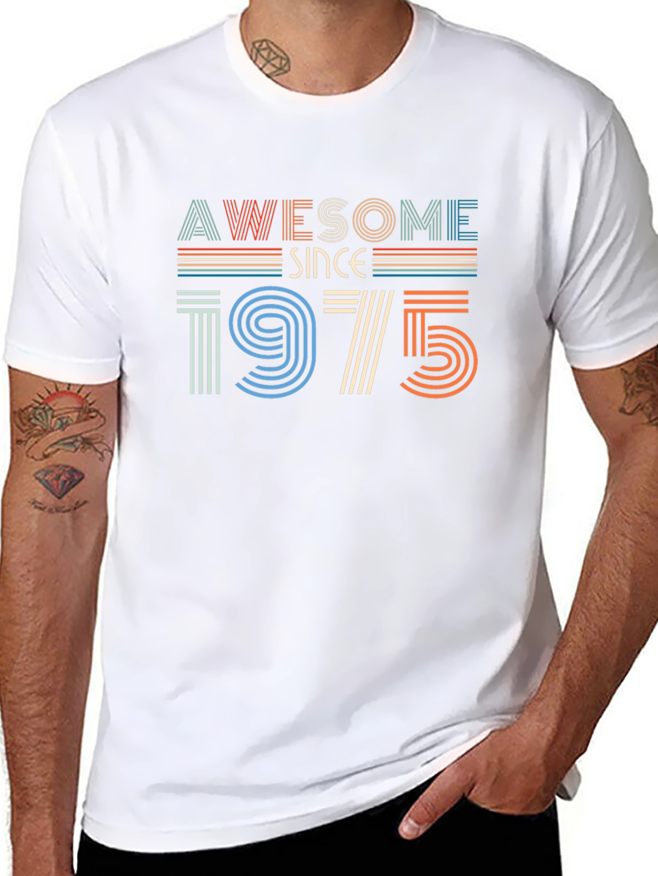 Awesome Since 1975 Graphic Tee
