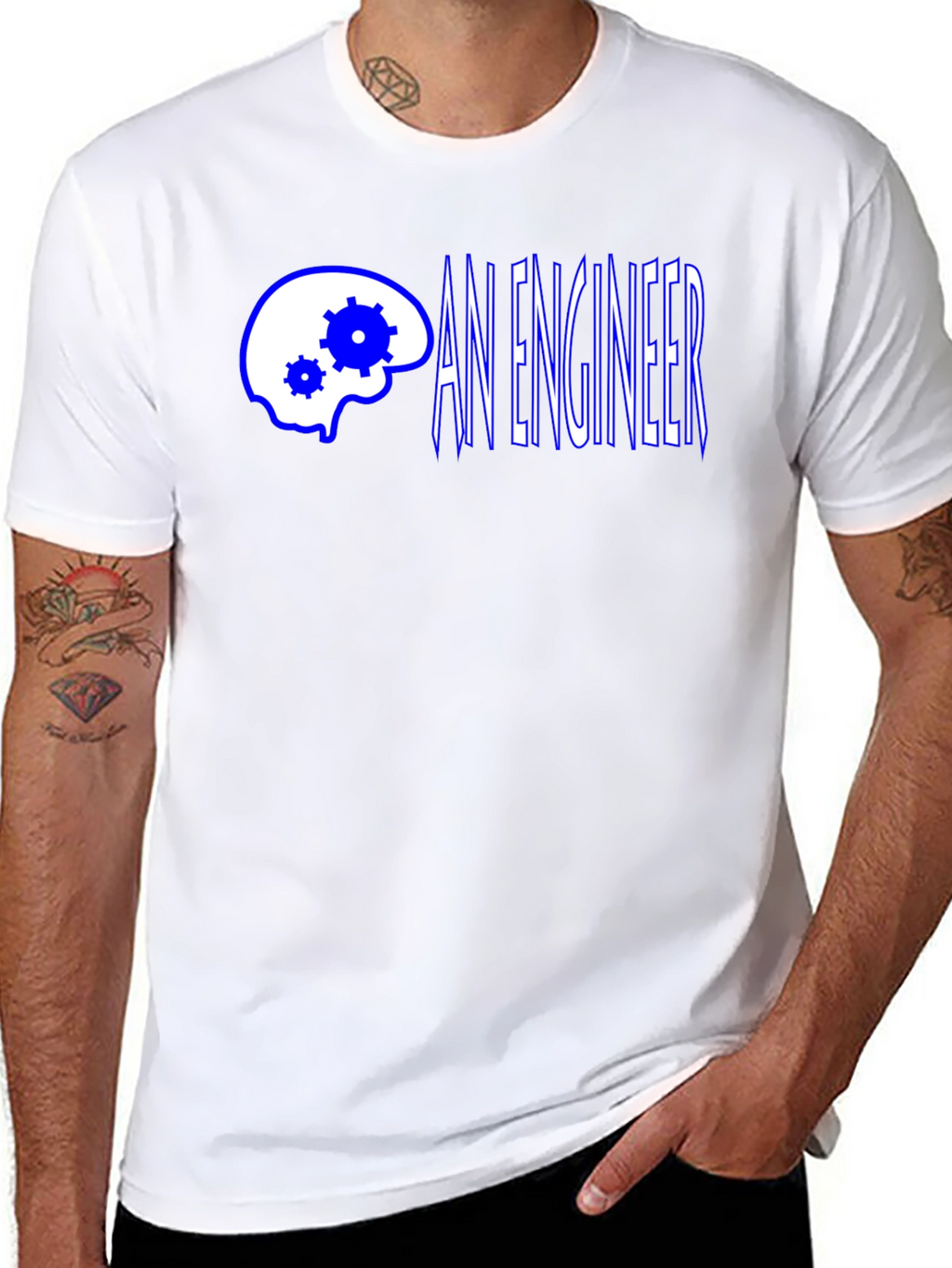 An Engineer T-Shirt - Brain Gear Design